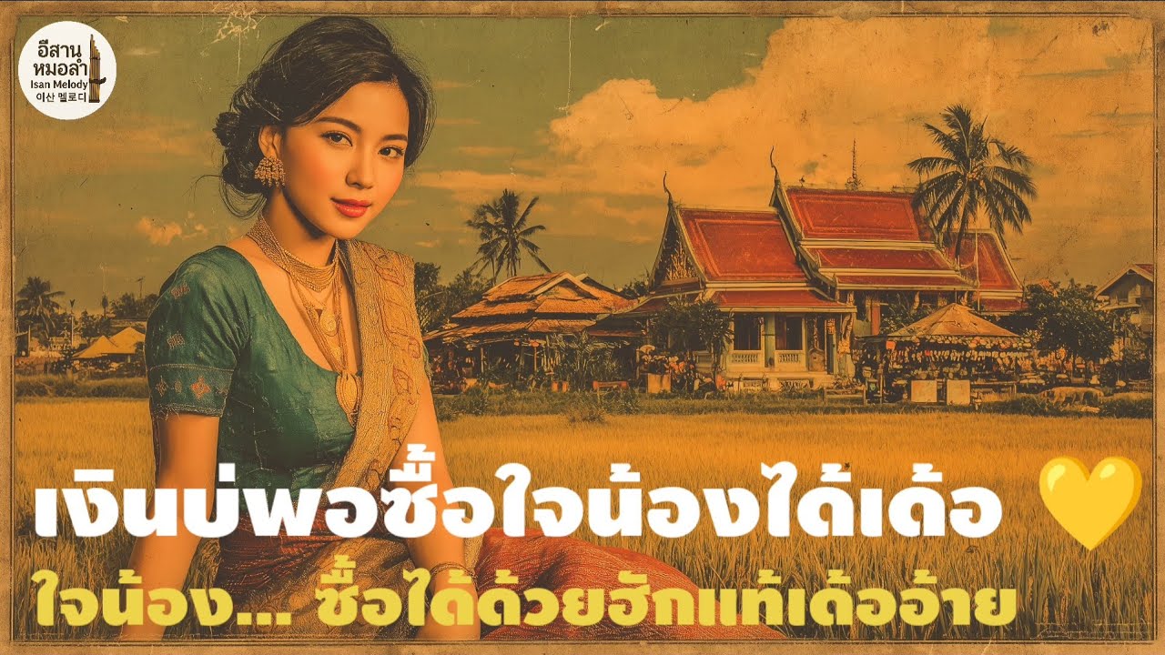 เงินบ่พอซื้อใจน้องได้เด้อ 💛| เพลงลูกทุ่งอีสานม่วนๆ น่าฮักจาก Isan Melody #ลูกทุ่งม่วนๆ#LukThungIsan 