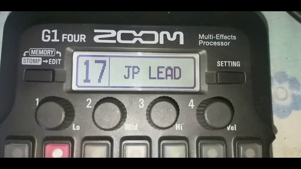 Zoom G1FOUR- John Petrucci Lead tone Preset #zoomg1four #ibanezpremium #johnpetruccitone