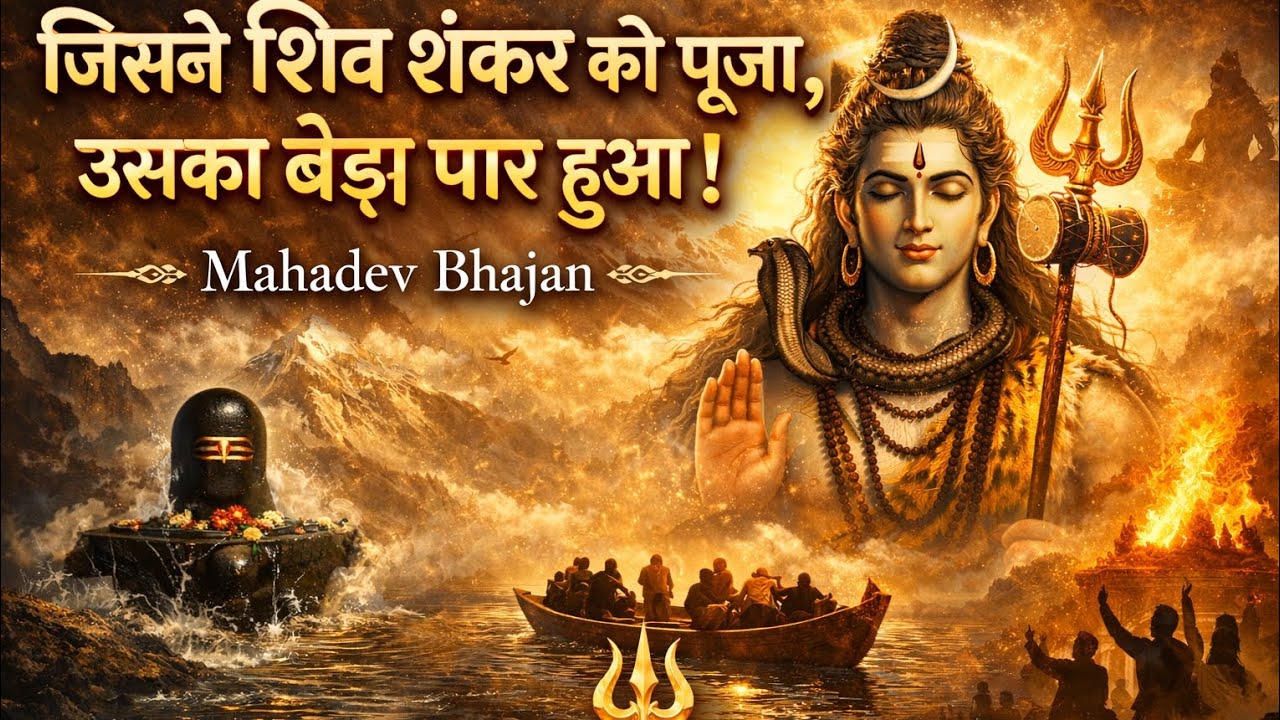 ॐ नमः शिवाय – जिसने भोले को थामा, वही पार हुआ 🔱