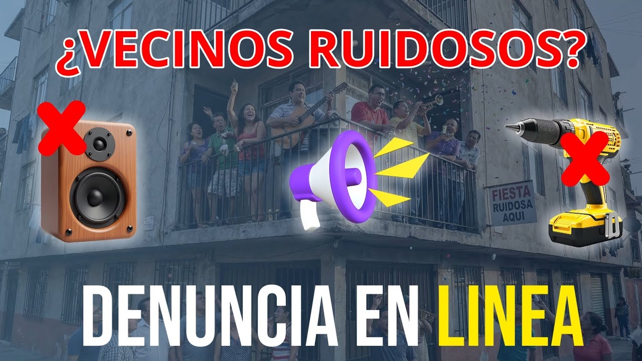 ¿Cómo hacer una denuncia por vecinos ruidosos?