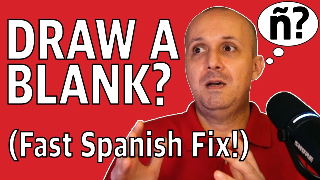 The Secret to Avoid Drawing a Blank in Spanish (works instantly!)