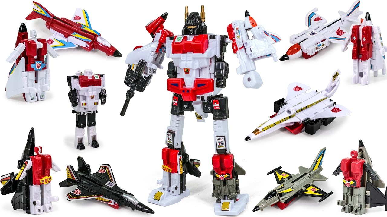 Transformers G1 Mini Sized Combiner Aerialbots KO Superion Combine Robots AirFighter Toys