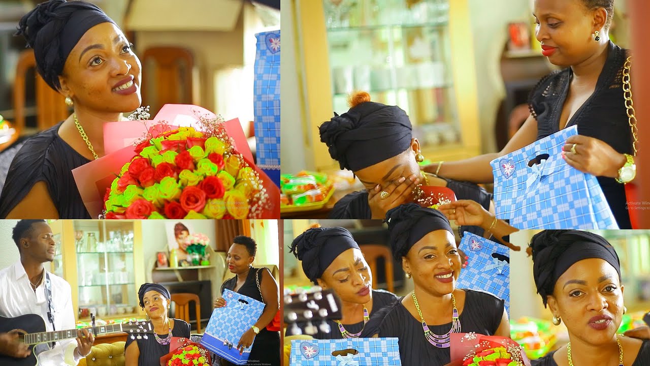 ALINE GAHONGAYIRE TURAMUTUNGUYE BIRAMURENGA😍TURAMURIRIMBIYE ARISHIMA CYANE 😍MUBWIRE KO UMUKUNDA ♥️