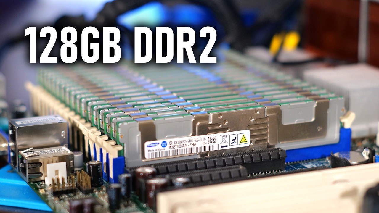 What can you do with 128GB of DDR2?