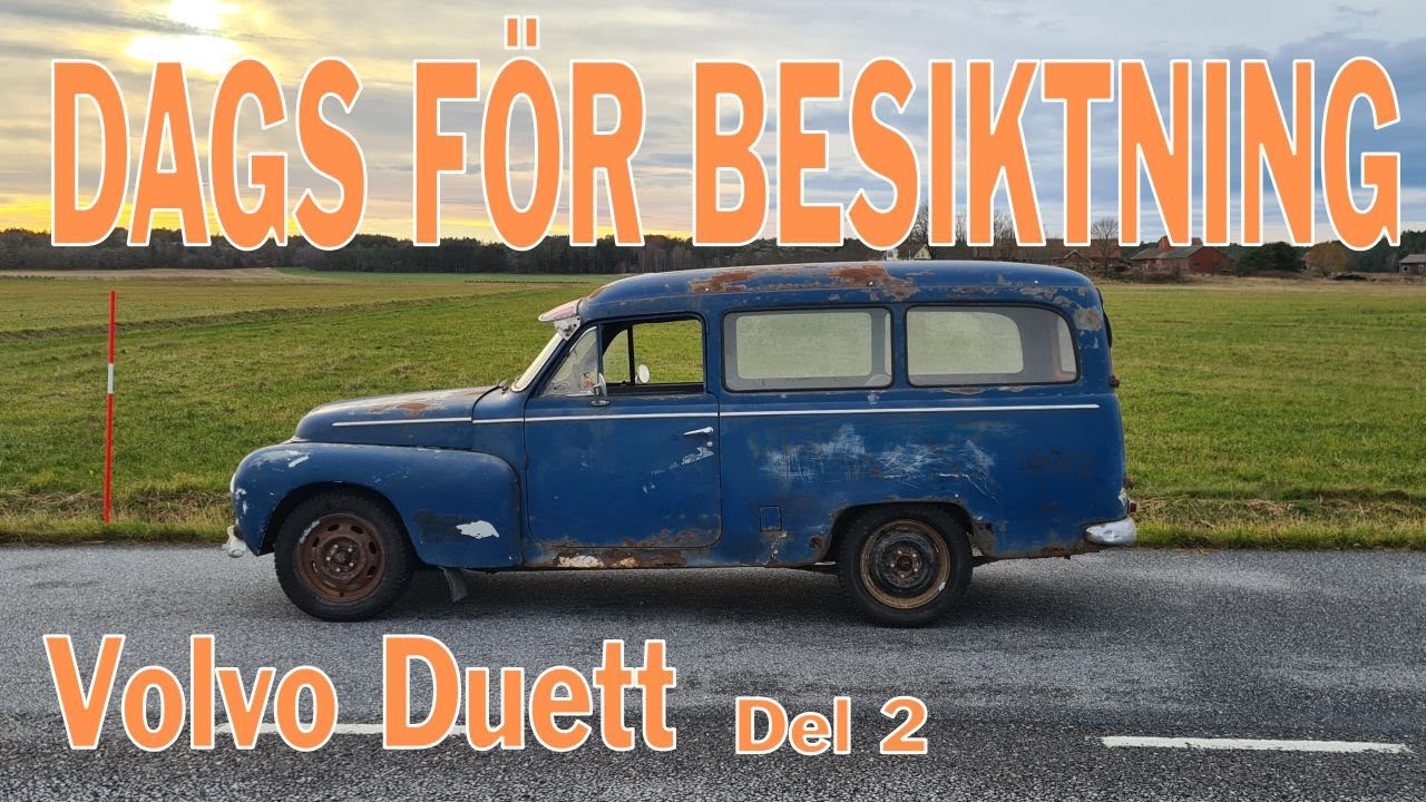 DUETTEN -- Dags för besiktning efter 15år Går den igenom ??