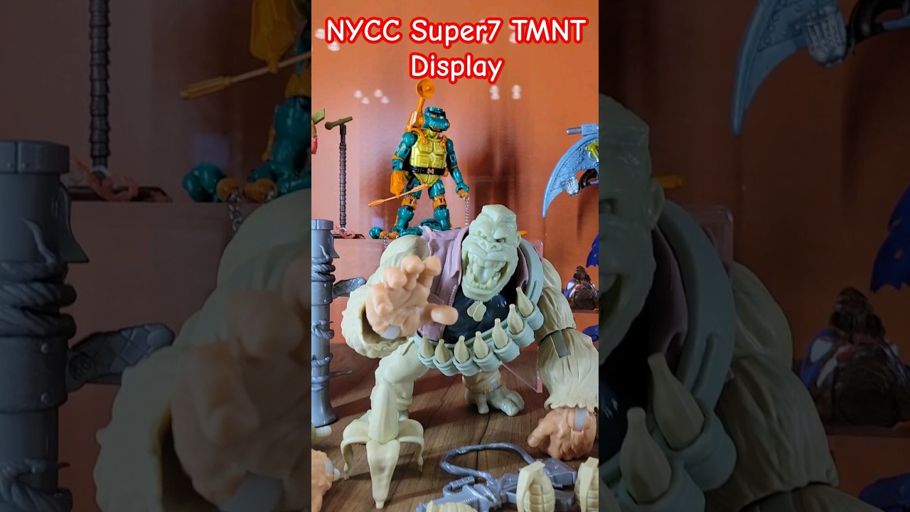 NYCC Super7 TMNT Ultimates #shorts