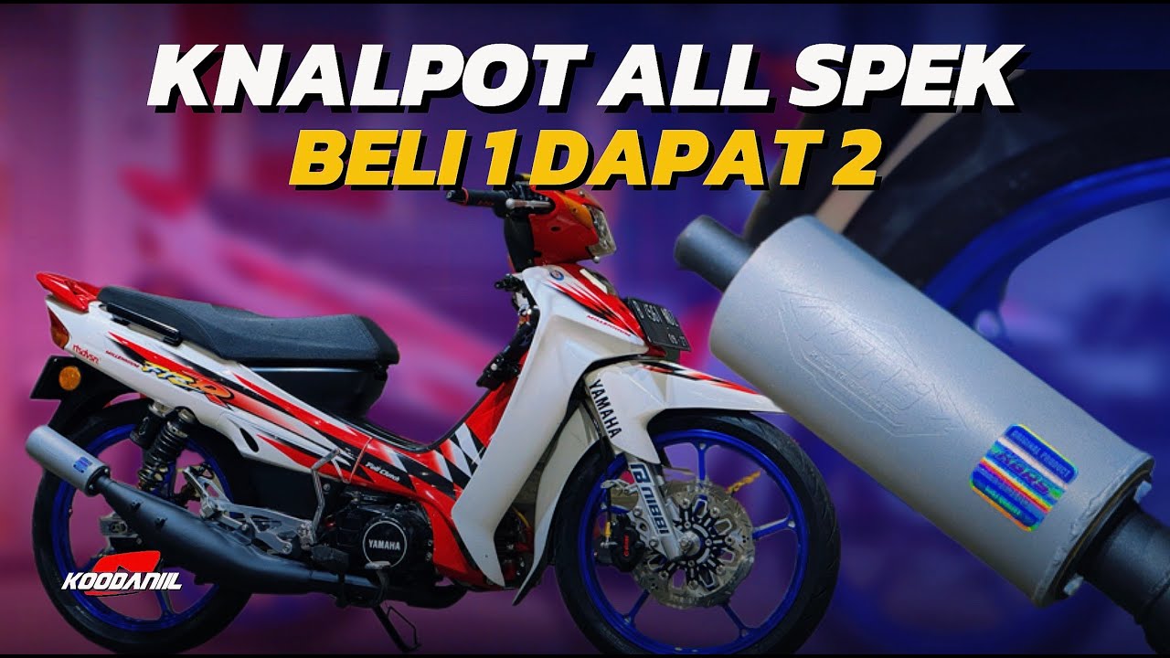KNALPOT INI BISA BIKIN TOP SPEED 141 Kmpj