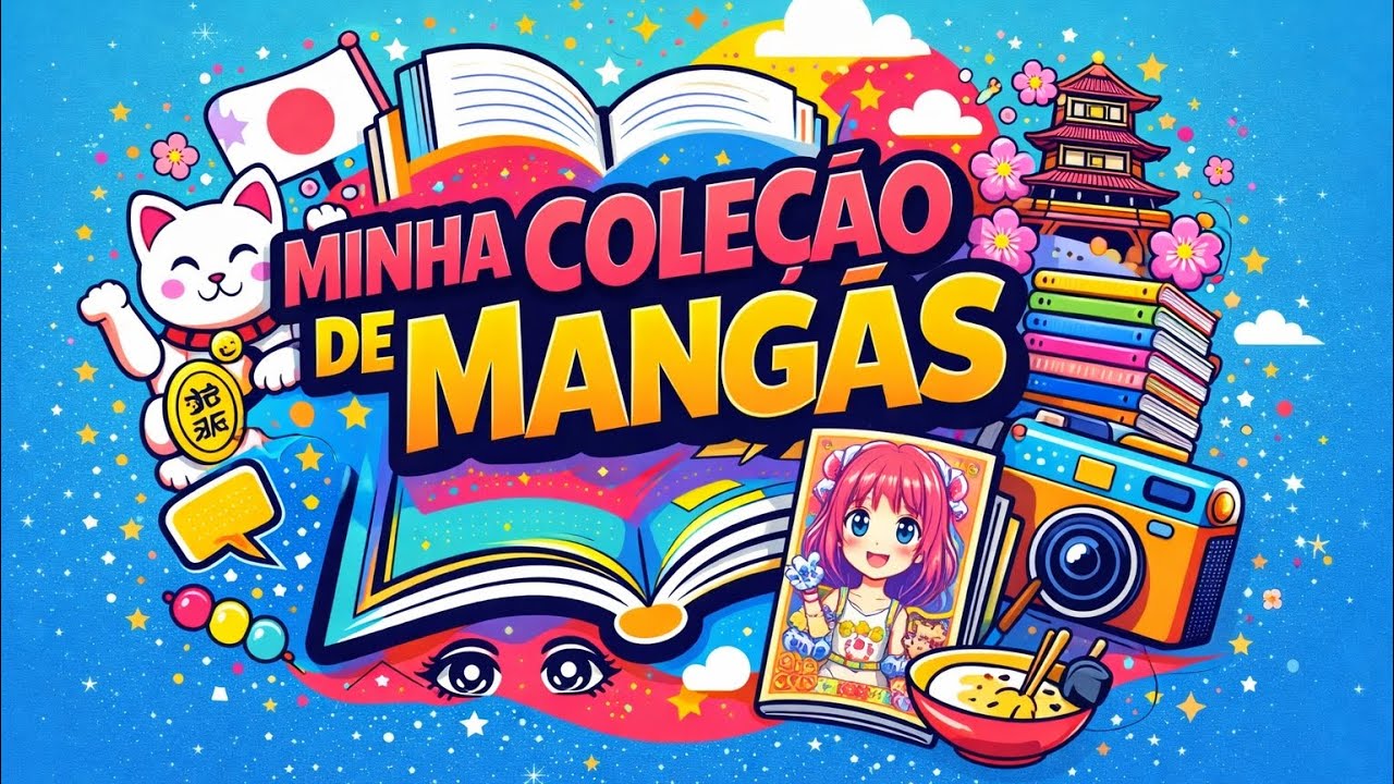 MINHA COLEÇÃO DE MANGÁS E HQ’s | Bem-Vindo 2026!