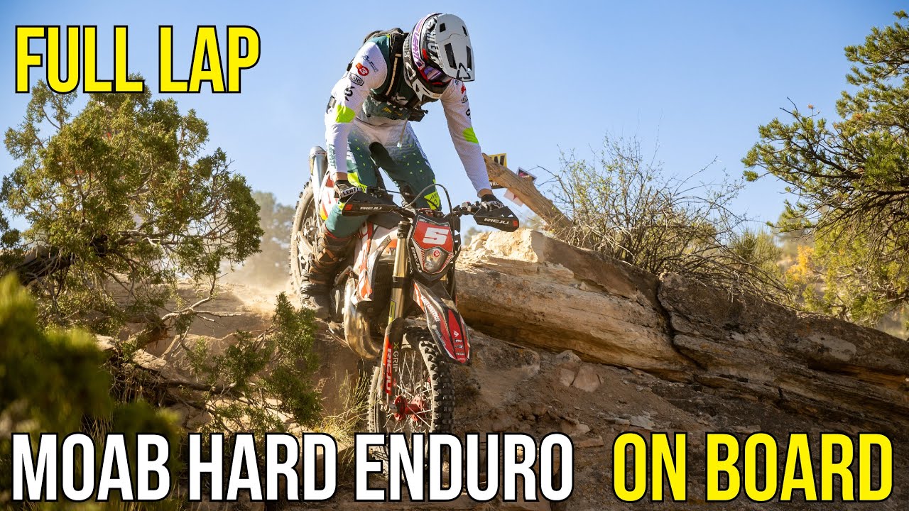 Moab Hard Enduro 2024 | Full First Lap | On Board Quinn Wentzel