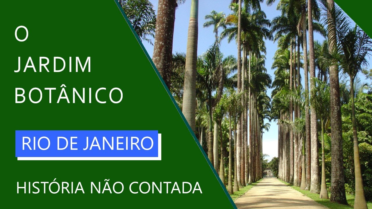 O Jardim Botânico do Rio de Janeiro