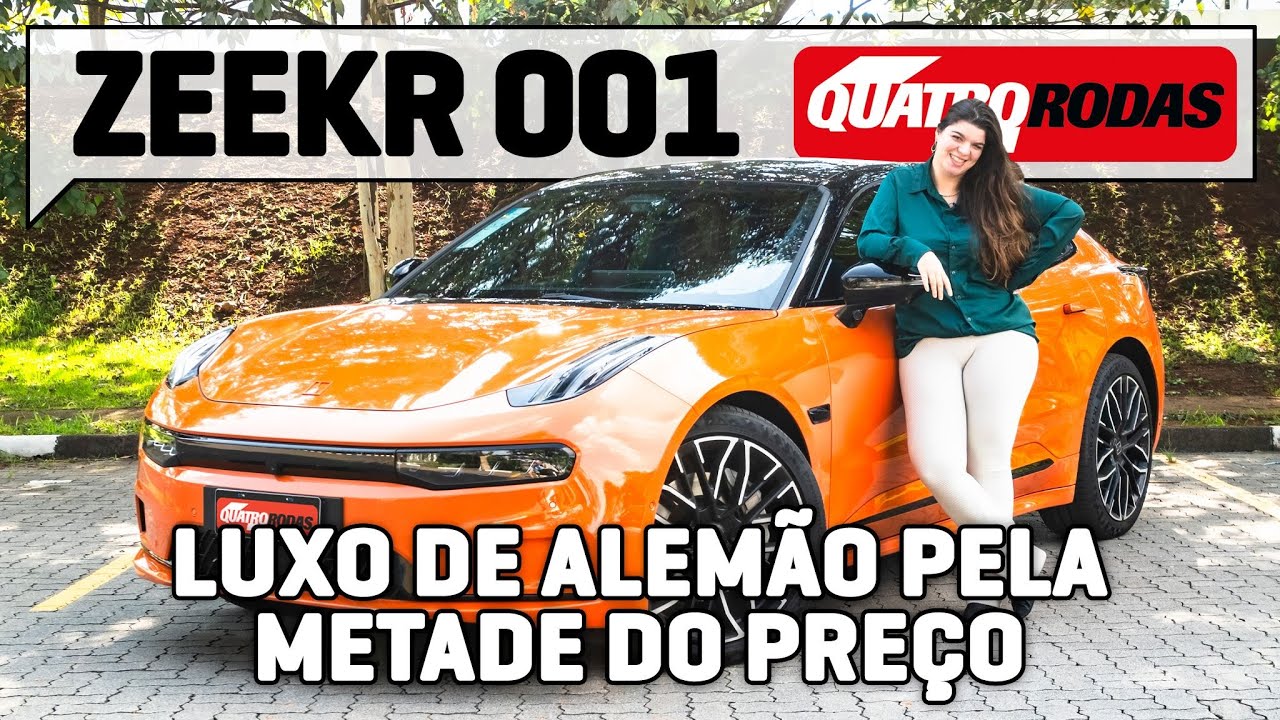 Zeekr 001 é CARRO CHINÊS com base de Volvo e LUXO de alemão que ninguém esperava