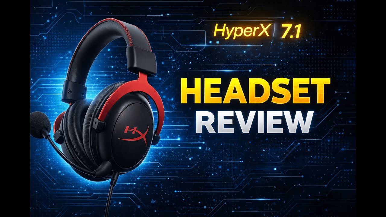 Review - HyperX Cloud II - Gaming Headset, 7.1 Surround Sound, Memory Foam Ear Pads, Dura