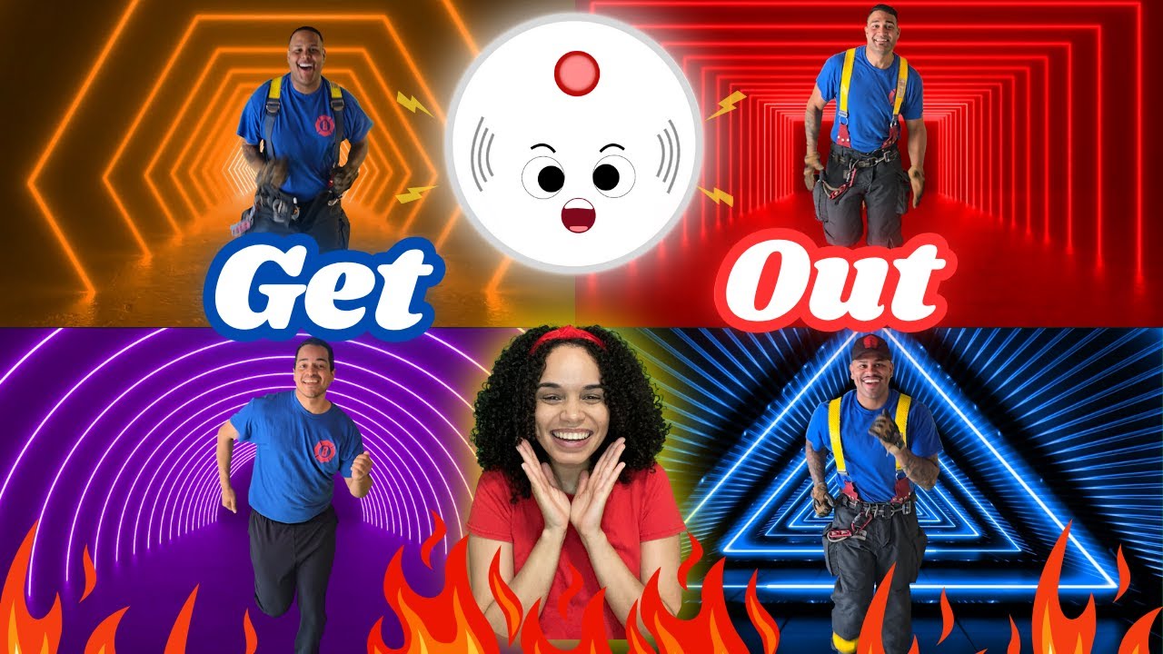 Get Out! Fire Safety Song for Kids | Fun Learning | Movement Song by Station 8 & Ms Ramos
