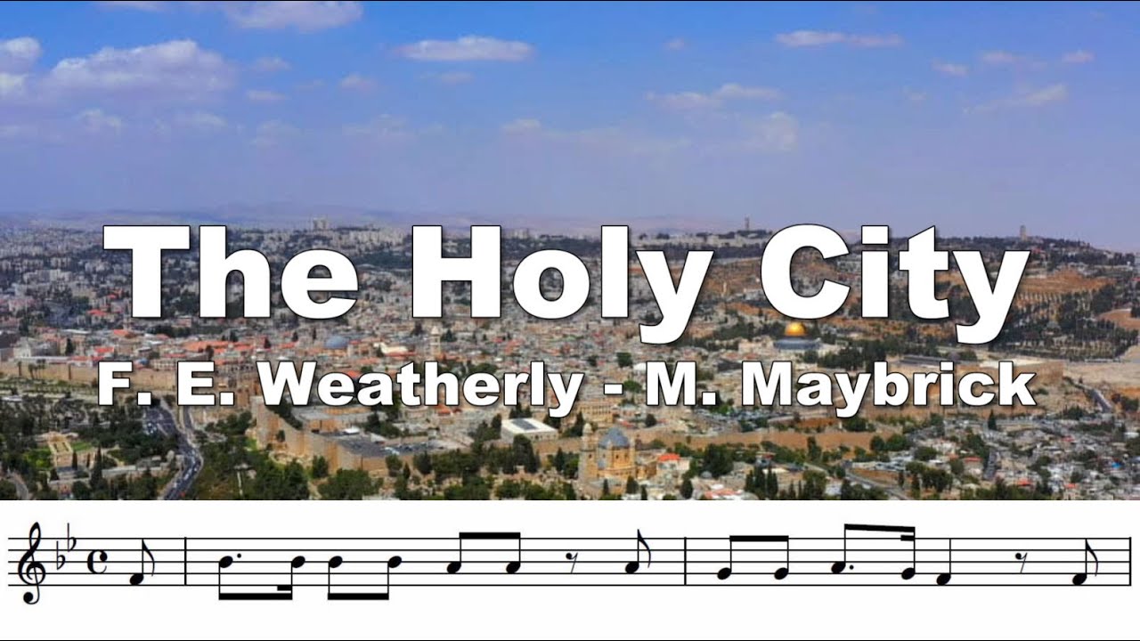 The Holy City, (Jerusalem) a beautiful classic Bb trumpet play along.