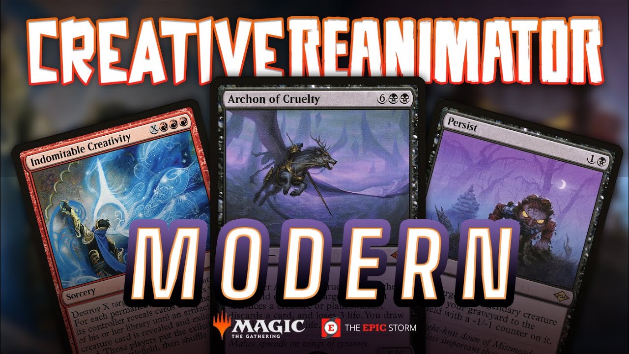 Creative Reanimator! Indomitable Creativity/Persist ➡️ Archon of Cruelty | MTG Modern Combo Deck