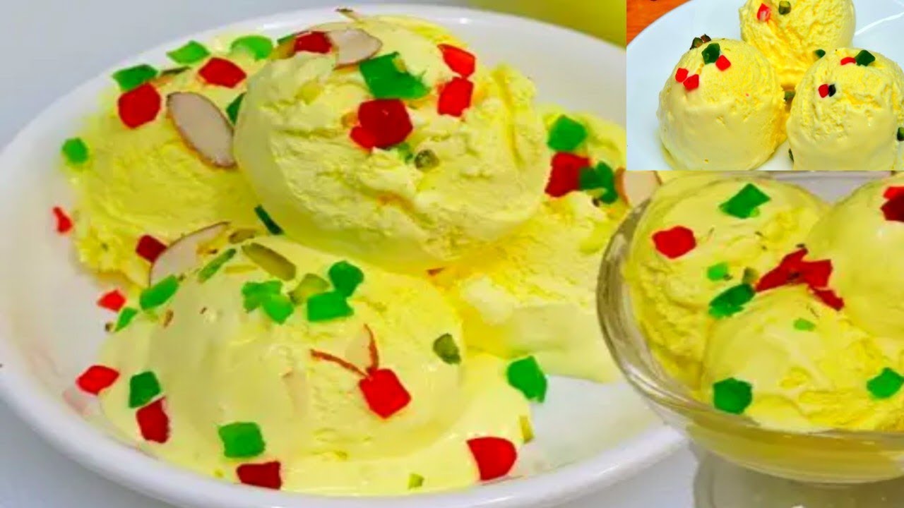 Custard lic cream recipe बहुत काम समानमें और आसानी से बनने वाली आइसक्रीम vanilla ice cream ice cream