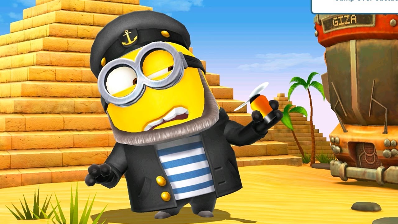 Sea Dog and Frankenstein minions in levels 235-236 with Kite Ski and Rocket Ski props