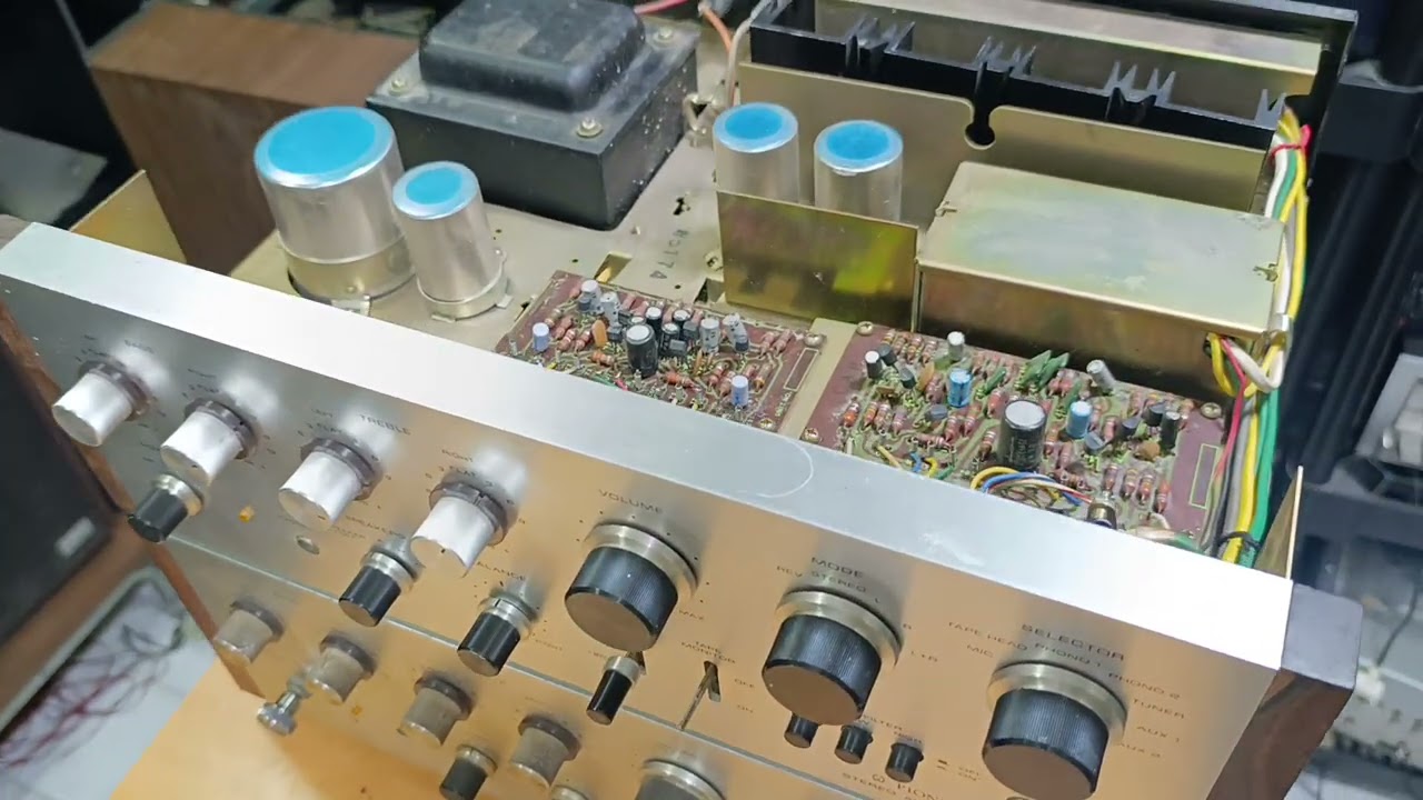 Pioneer SA-500 700 900 reparación y restauración 2