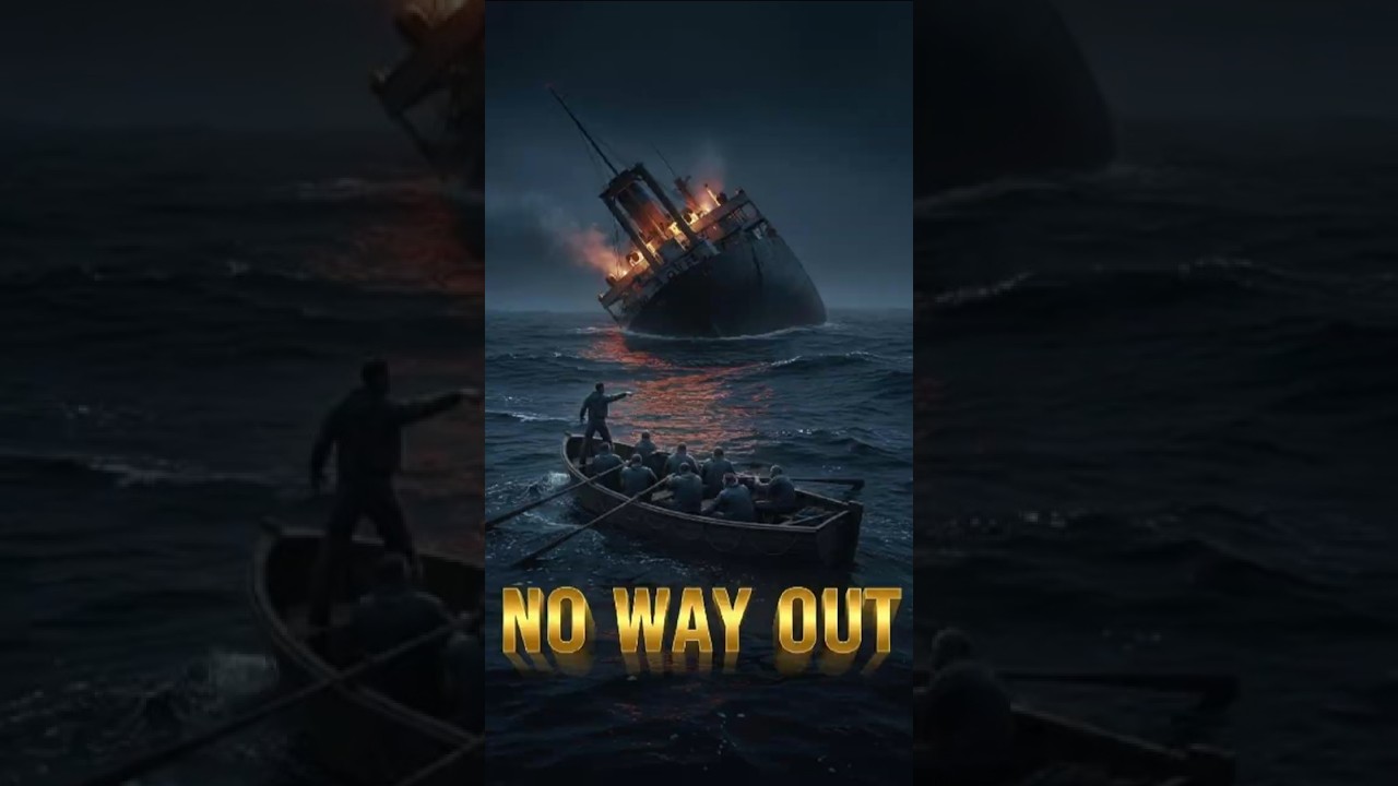 The Crew That Escaped a Sinking Ship Using Only Lifeboats and Unbelievable Courage