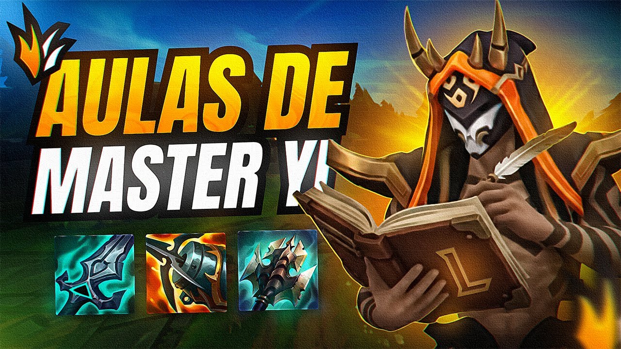 AULAS DE MASTER YI NA ROTA SELVAGEM! 👀