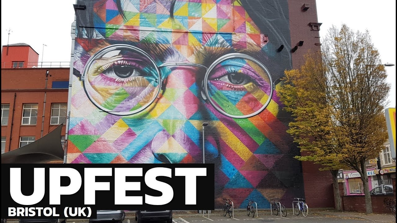 Upfest à Bristol, le festival de street art le plus grand d'Europe
