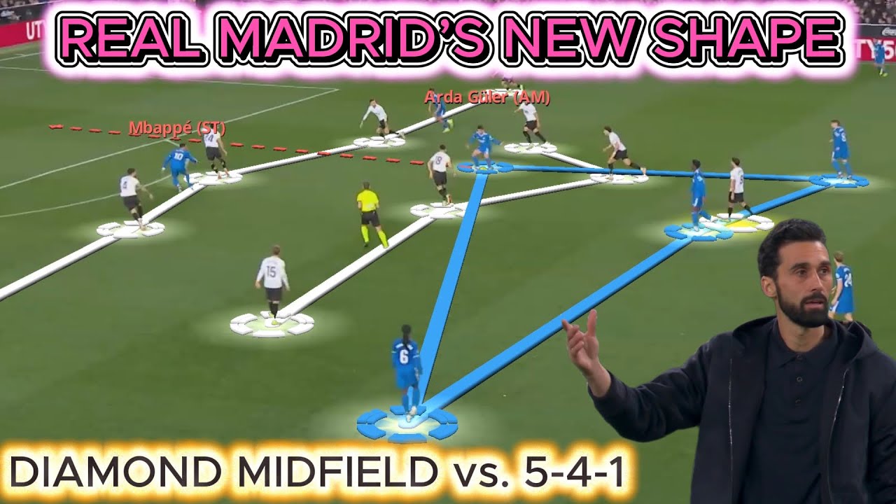 Diamond Midfield, No Wingers, Rare High Press | Valencia 0-2 Real Madrid Breakdown