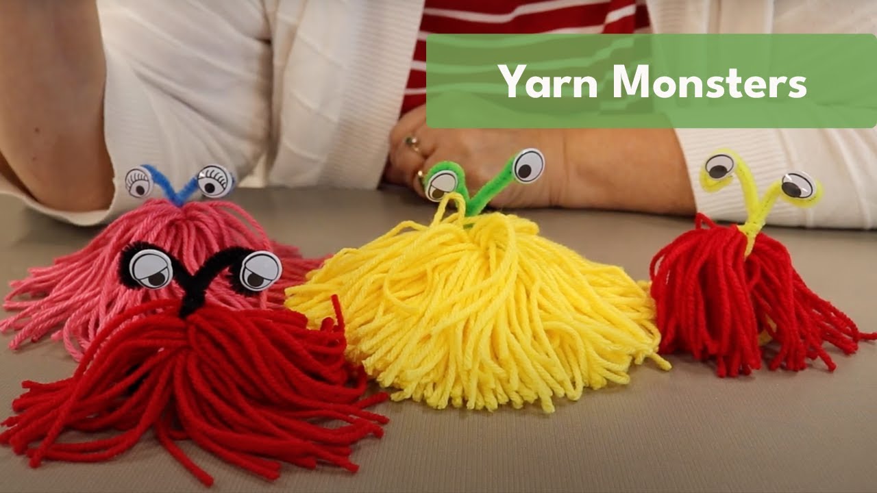 Yarn Monsters | STEM/STEAM for Kids
