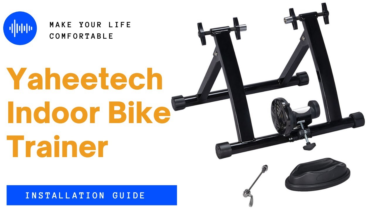Yaheetech Magnetic Indoor Bike Trainer Installation Guide 