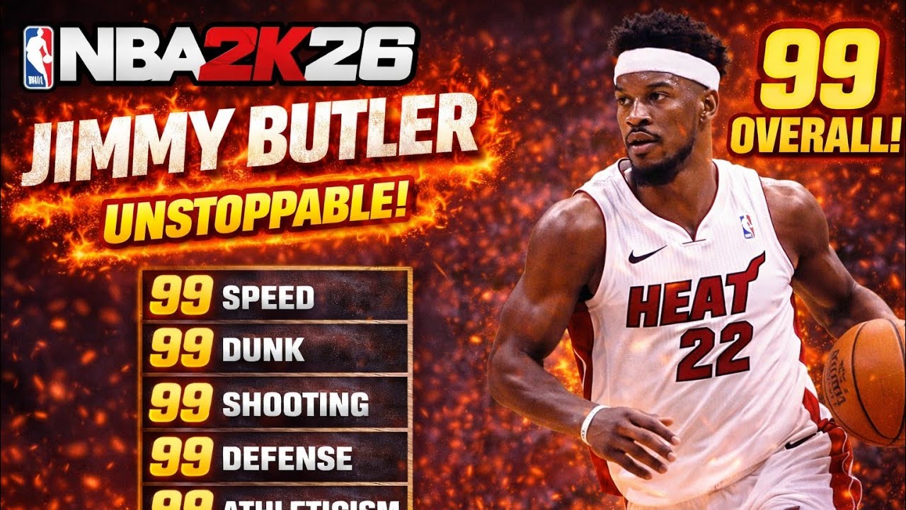 NBA 2K26 Jimmy Butler Build Is a BEAST In The REC!!!!