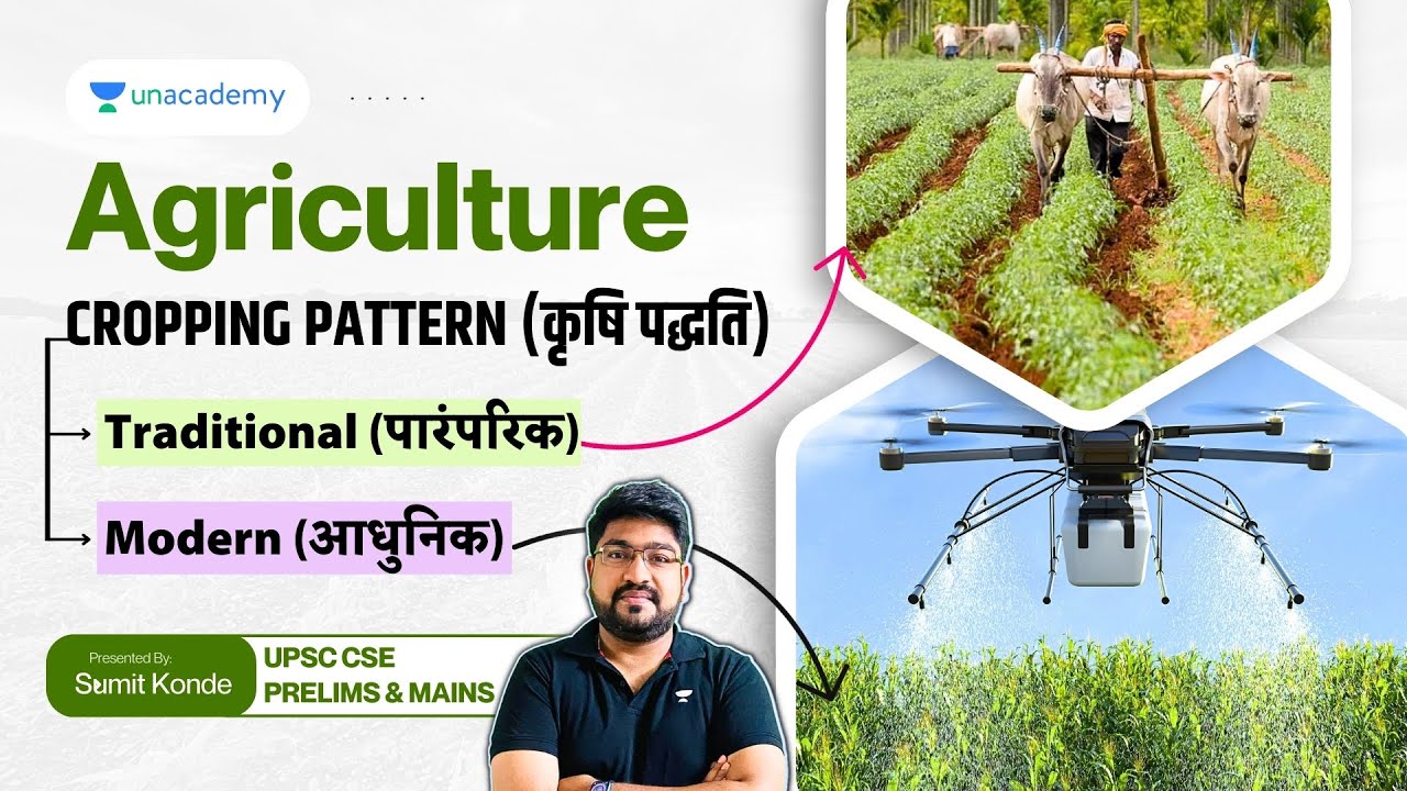 Complete Cropping Patterns in India: Traditional & Modern | Agriculture for UPSC