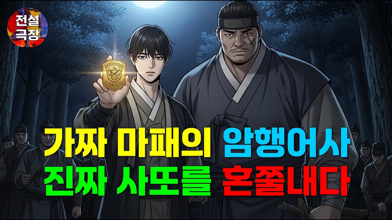 가짜 암행어사의 진짜 심판 | 오디오북 | 시니어 | 야담 | 옛날옛적 | 인과응보 | 인생지혜 | 잠자기전 | 암행어사 | 탐관오리 | 고전야사