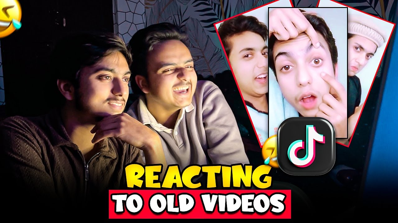 Reacting to My Old Tiktoks 🤣 Funny Old Images