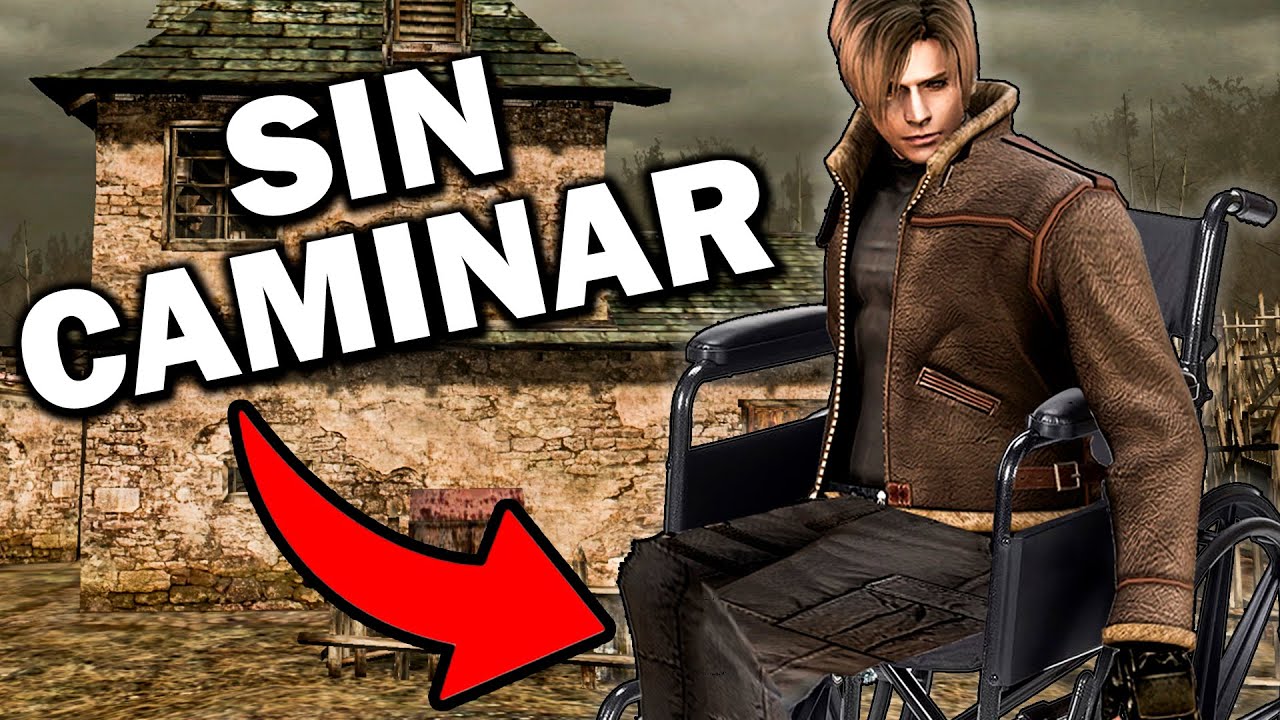 ¿Es posible completar Resident Evil 4 SIN CAMINAR?