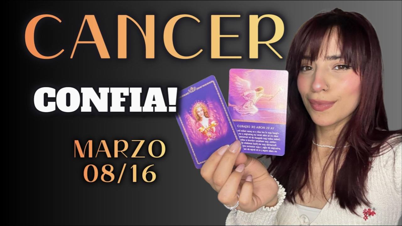 CANCER ♋️  Una mano amiga trae bendicion | Mensaje semanal angelical ✨