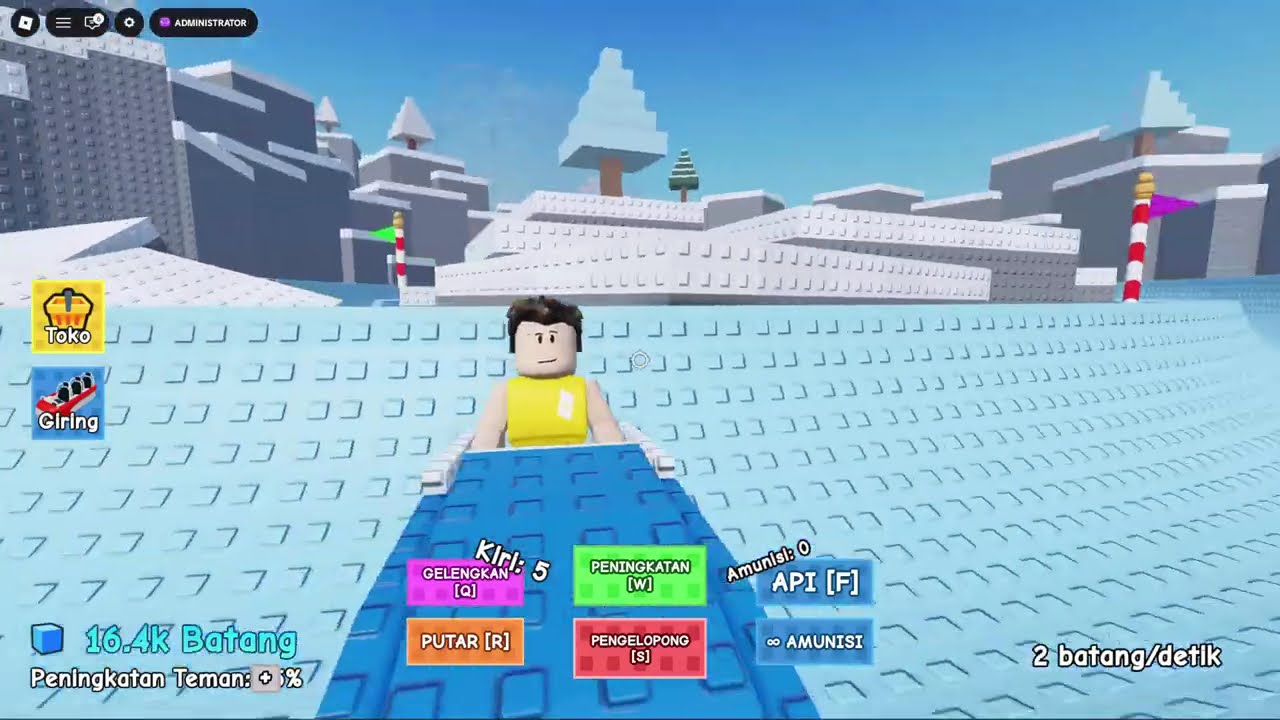 Seluncuran Mobil Terbesar di Roblox Troll Sampai Tergelincir 😨