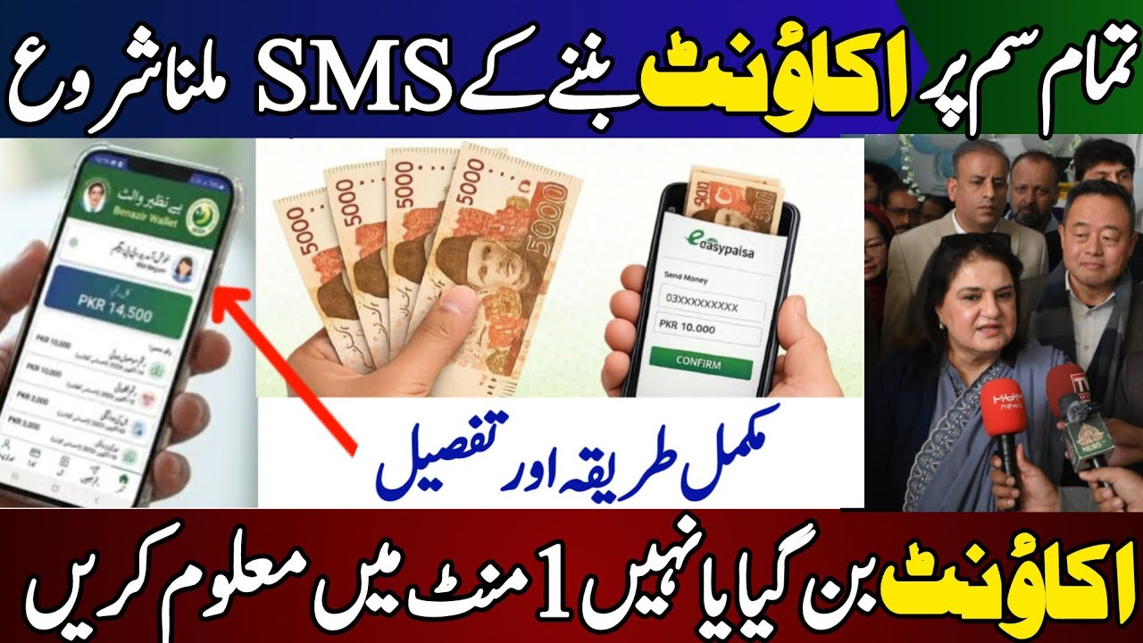  Wallet Sim per Account ke message ana shuro | latest update bisp | 8171 new update today | Ehsaas