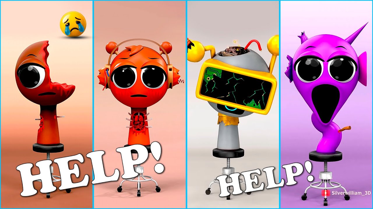 SPRUNKI inredilbox HELP!  Tiles Hop EDM Rush!