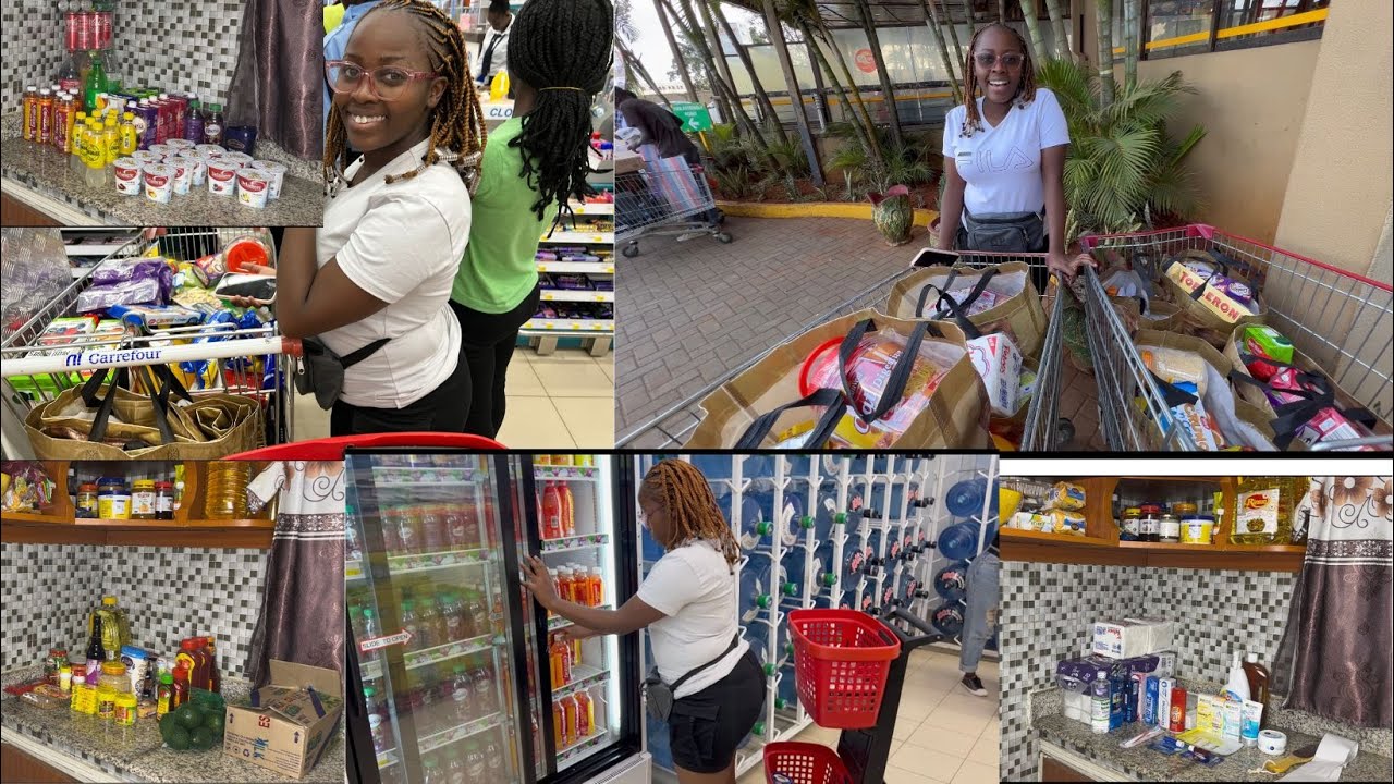 HOW OUR MONTHLY SHOPPING WENT DOWN 🥰//SKIN CARE PRODUCTS 😍//UNPACK OUR SHOPPING WITH ME
