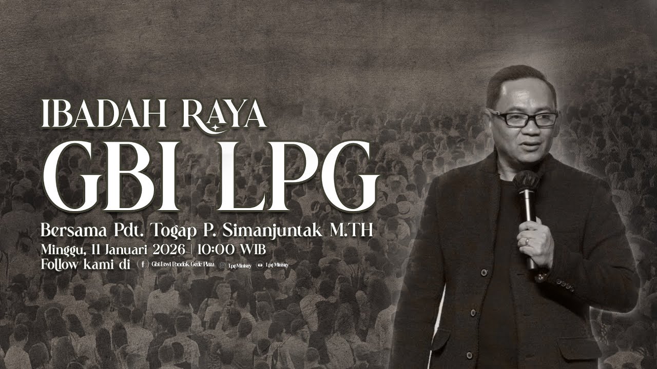 IBADAH RAYA 11 JANUARI 2026 | 