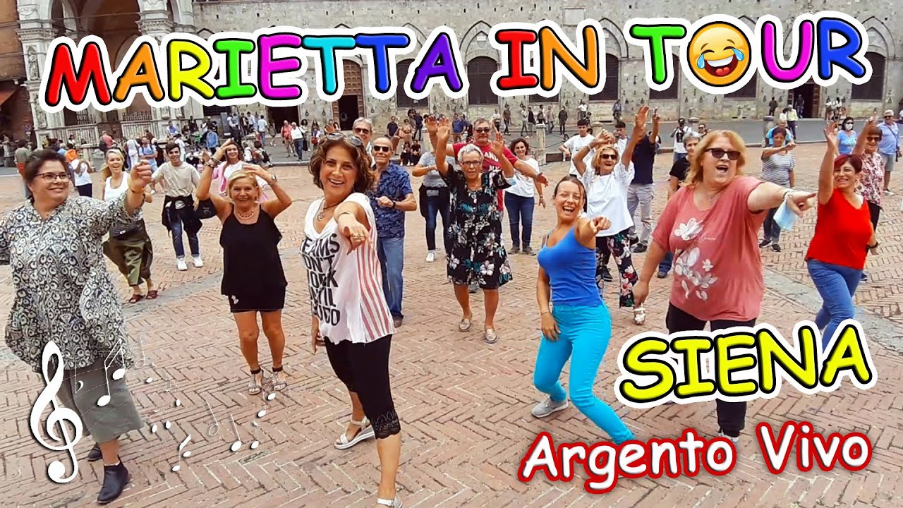 MARIETTA IN TOUR (tarantella degli Argento Vivo) a SIENA