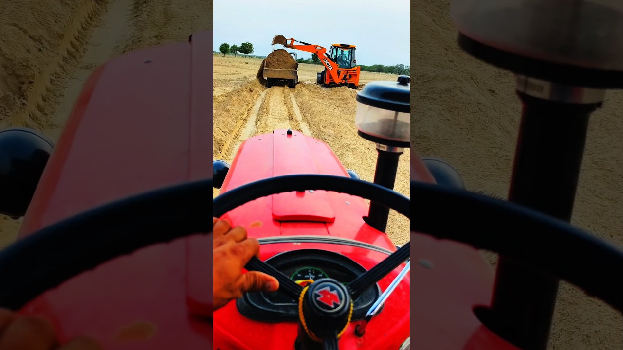JCB MACHINE VIDEO 3dx #jcb #indian #truck #dumper #tractor #farming #gaming #simulator #thar