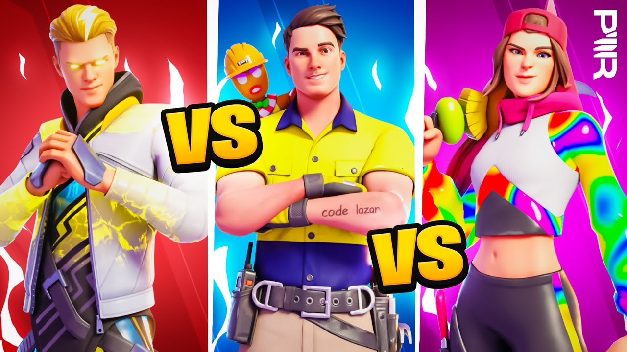 LAZARBEAM vs LOSERFRUIT vs LACHLAN!