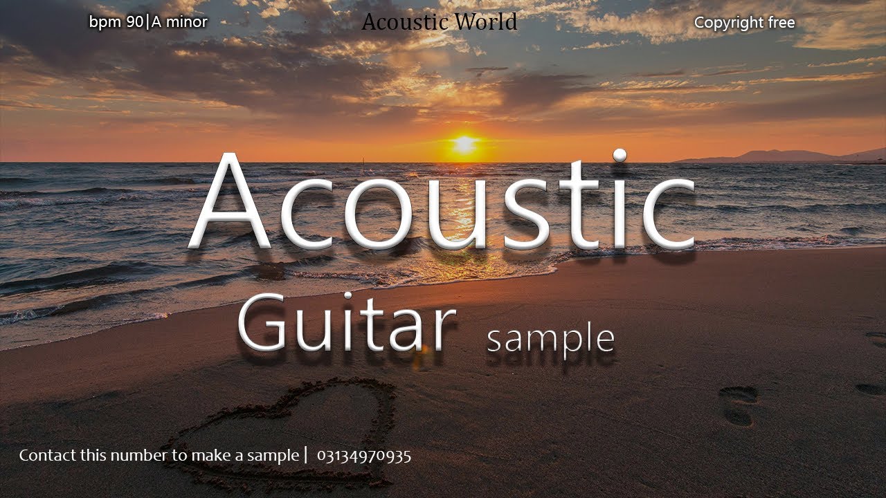 (FREE) Acoustic R&B Guitar Sample No Drums | Soul Acoustic Guitar Loop | 