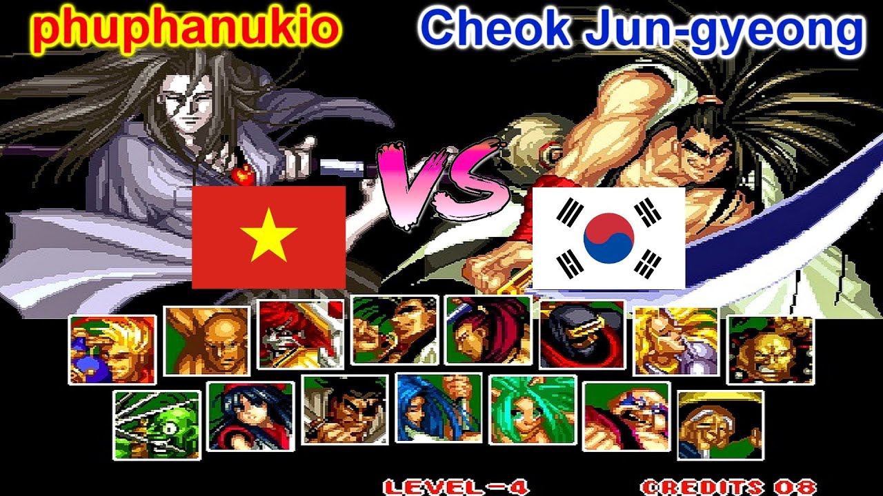 Samurai Shodown 2 - phuphanukio vs Cheok Jun-gyeong