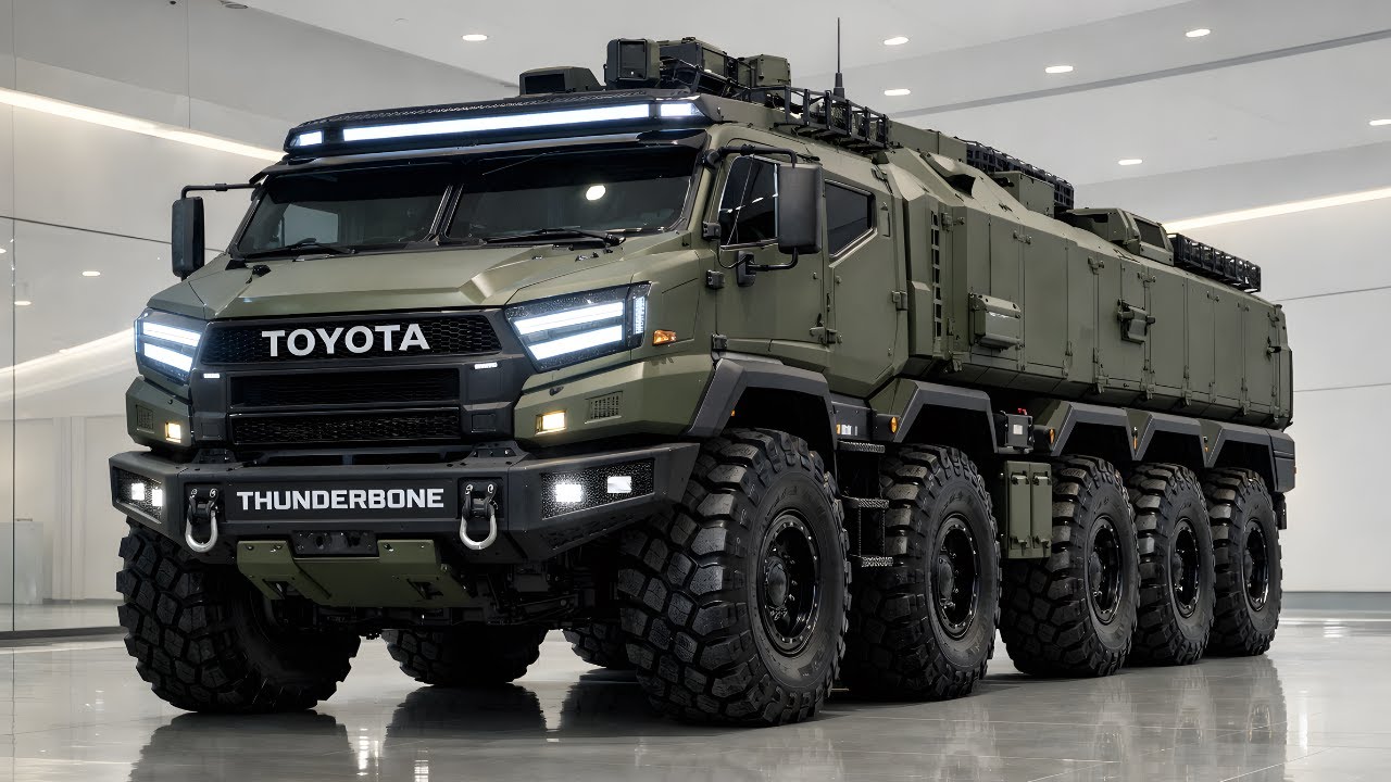 THIS 2027 Toyota 12x12 THUNDERBONE is What $600K of Freedom Looks Like!