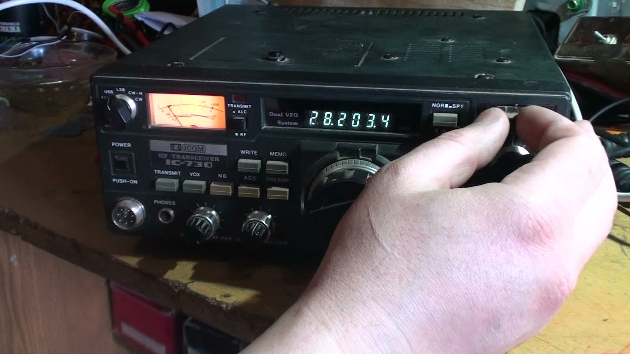 icom ic730 быстрый обзор