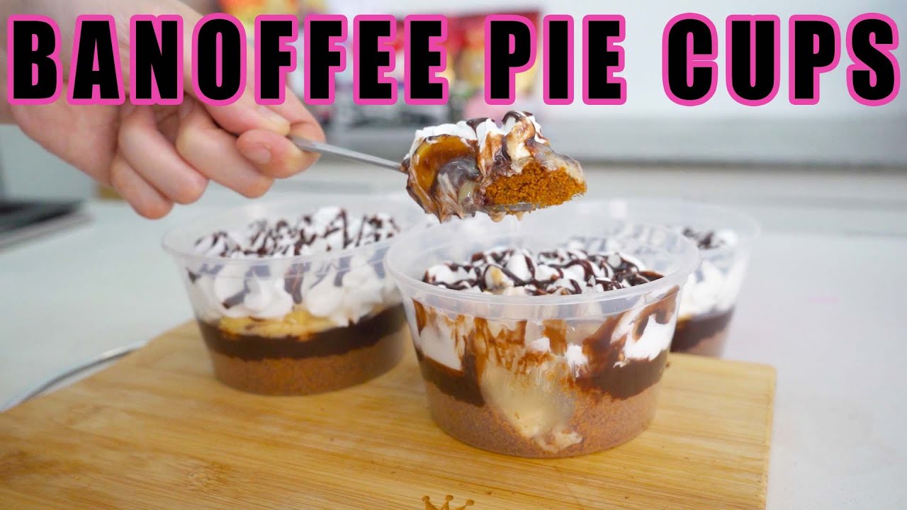 My Banoffee Pie Cups Recipe
