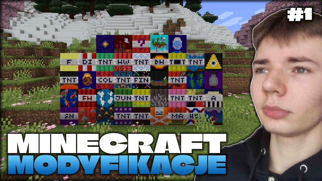 Minecraft Modyfikacje (#01) – Testujemy Najbardziej Szalone TNT! 👉🧨