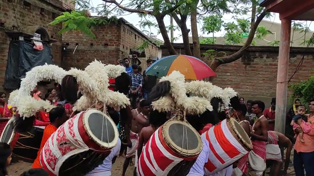 Dhaker bajna // Dharmaraj Pujo 2024