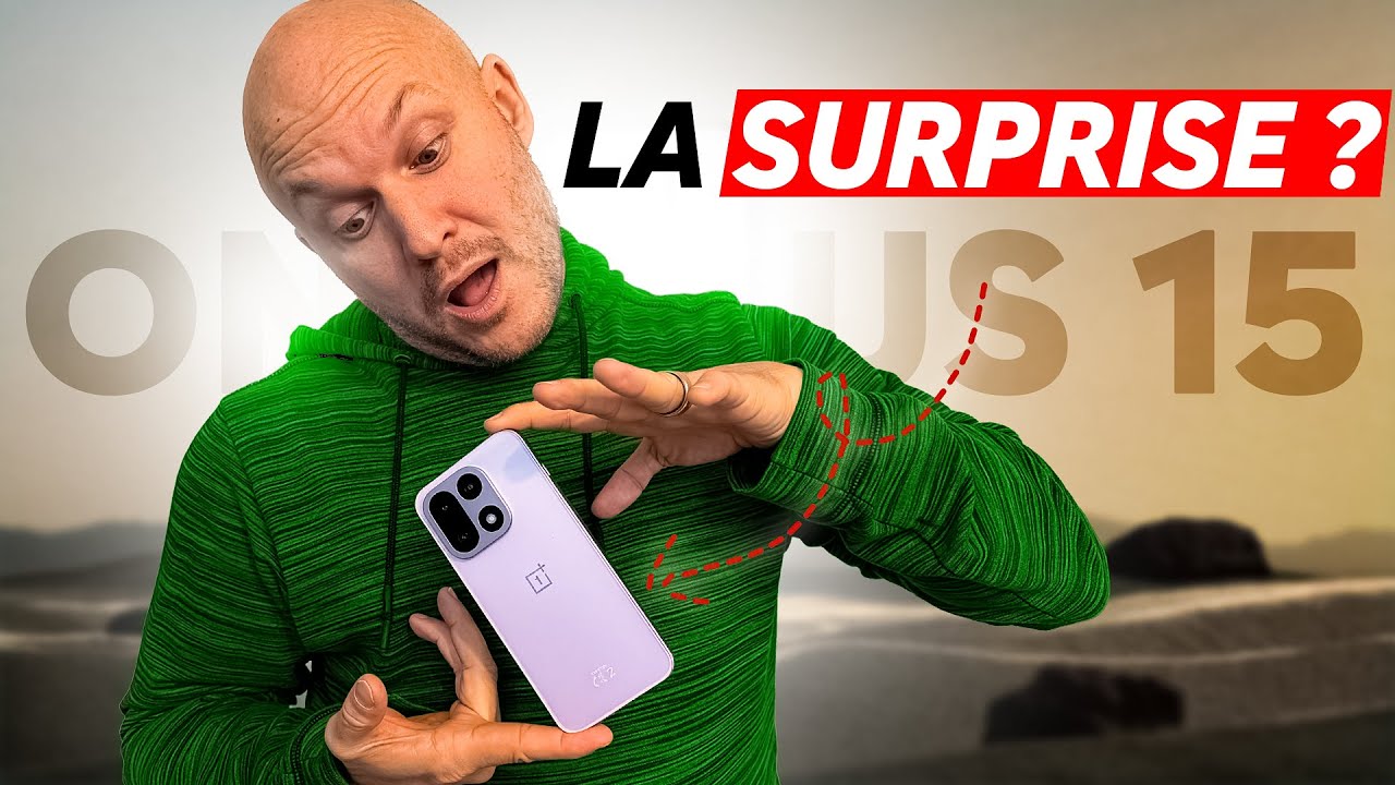 Mon TEST du ONEPLUS 15 (sans filtre)